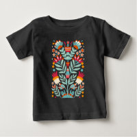 Otomi Flower Pattern Mexican Floral Art