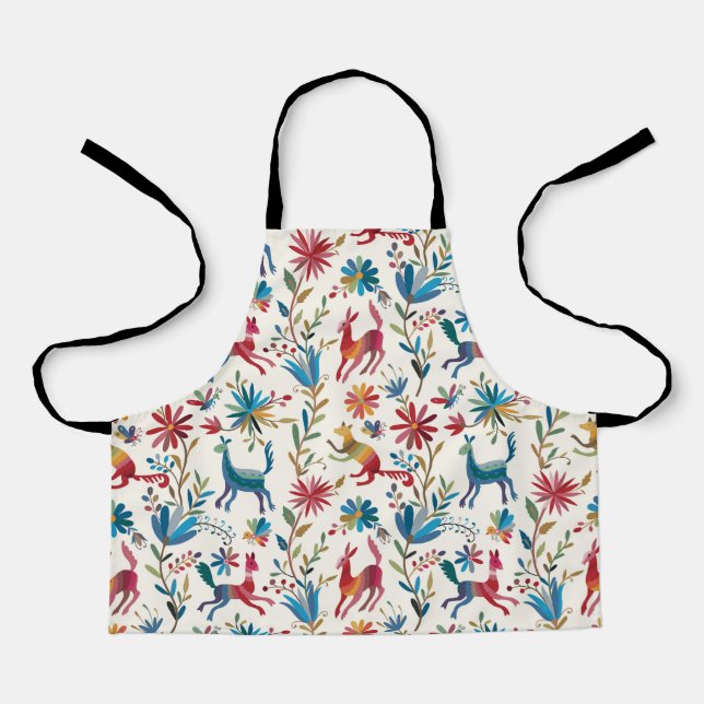Otomi Inspired Design Apron (Front)