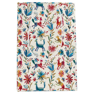 Otomi Inspired Design Medium Gift Bag