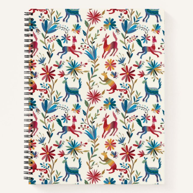 Otomi Inspired Design Notebook (Front)