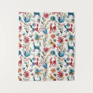 Otomi Inspired Design Tapestry