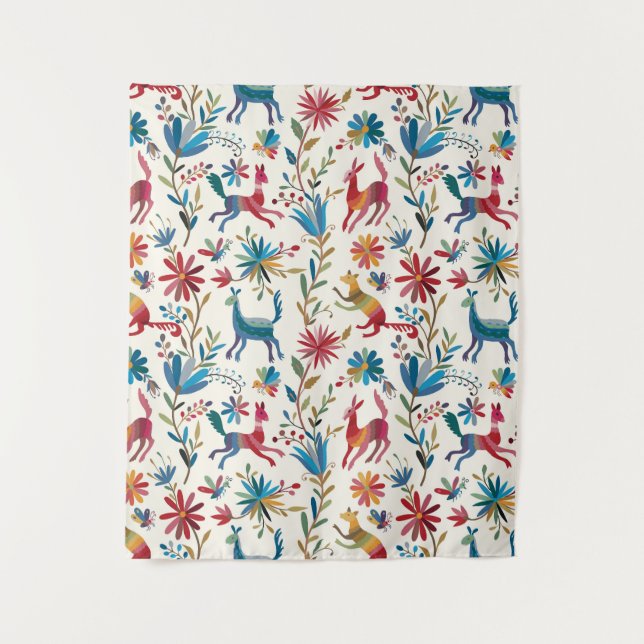 Otomi Inspired Design Tapestry (Front)