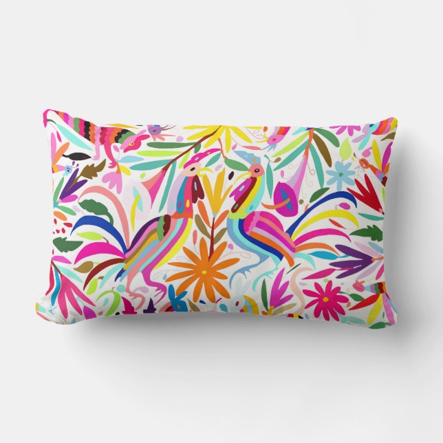 Otomi, Pastels 2 Lumbar Cushion (Front)