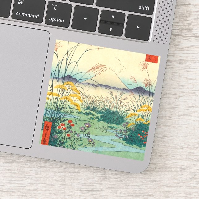 Otsuki in Kai Province, 1858 by Utagawa Hiroshige (Detail)