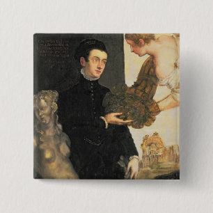 Ottavio Strada , designer of jewellery 15 Cm Square Badge