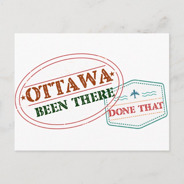 Ottawa Been there done that Postcard (Front)