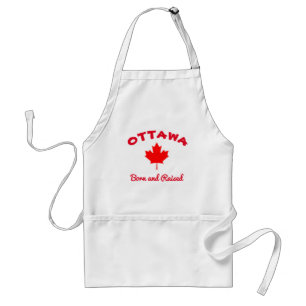 OTTAWA, Canada - Born and Raised Standard Apron
