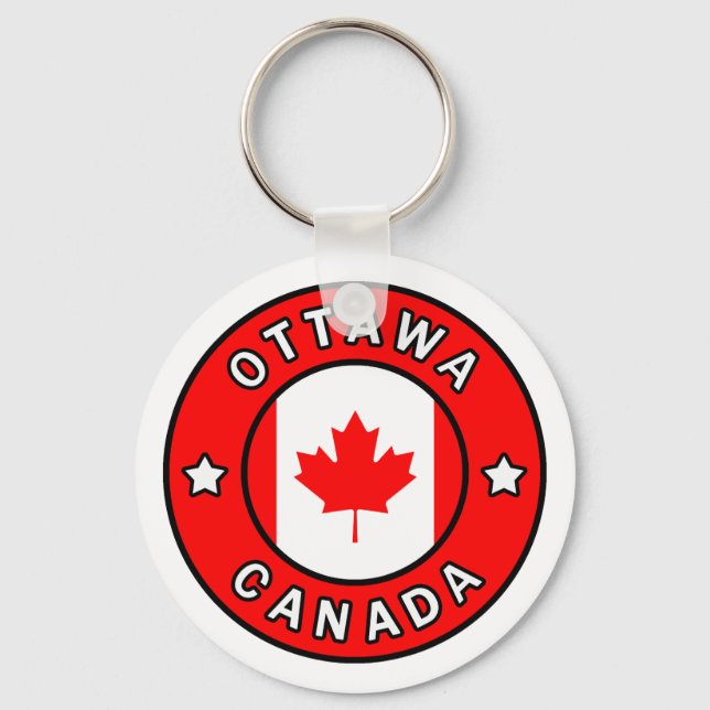 Ottawa Canada Key Ring (Front)