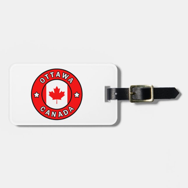 Ottawa Canada Luggage Tag (Front Horizontal)