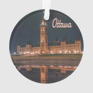 Ottawa Canada Ontario Parliament Hill Ornament