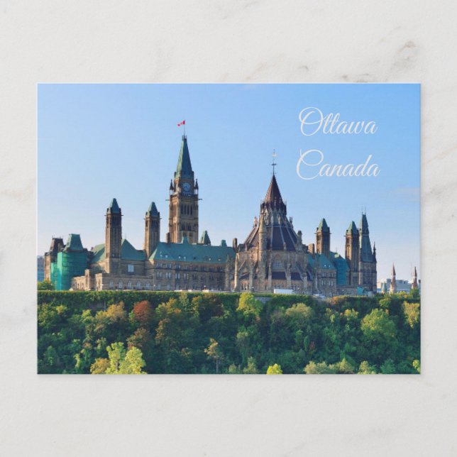 Ottawa Canada Postcard (Front)