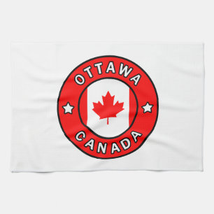 Ottawa Canada Tea Towel
