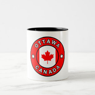 Ottawa Canada Two-Tone Coffee Mug