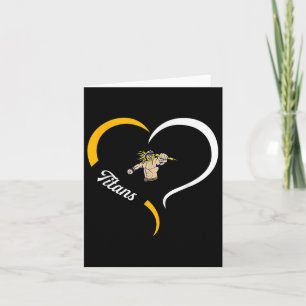 Ottawa-glandorf Titans Logo Half Heart Slogan Hs Card