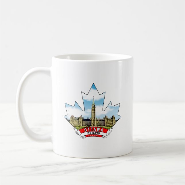 Ottawa, Ontario Canada Coffee Mug (Left)