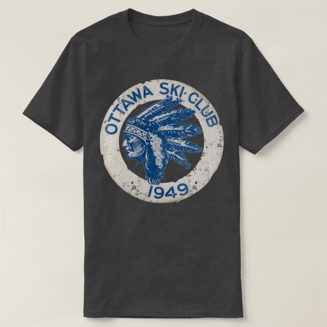 Ottawa Ski Club  T-Shirt (Design Front)