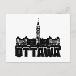 Ottawa Skyline Postcard