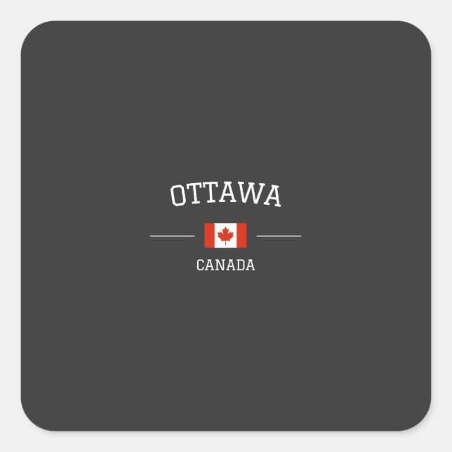 Ottawa Square Sticker (Front)