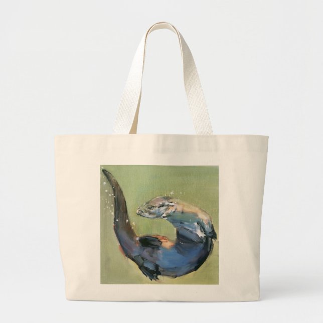 Otter 2003 large tote bag (Front)