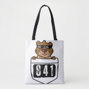 Otter 841 tote bag