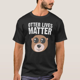 Otter Animal For Men Women Sea Otter Mammals T-Shirt