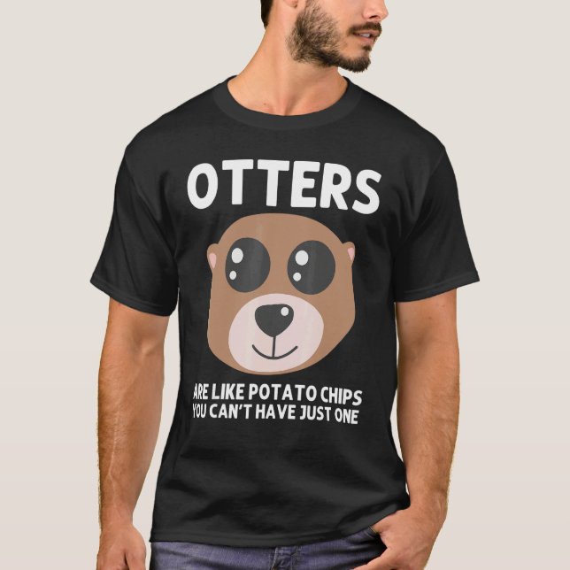 Otter Animal For Men Women Sea Otter Mammals T-Shirt (Front)