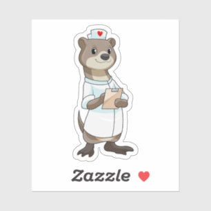Otter as Nurse with Heart