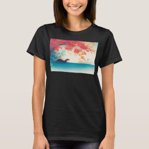 Otter Autumn Stroll T-Shirt