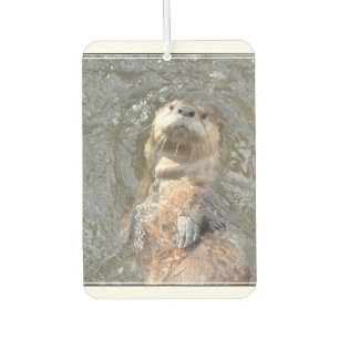Otter Back Float Car Air Freshener