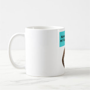 Otter Birthday Artwork Playful Aquatic Mammal Illu Coffee Mug
