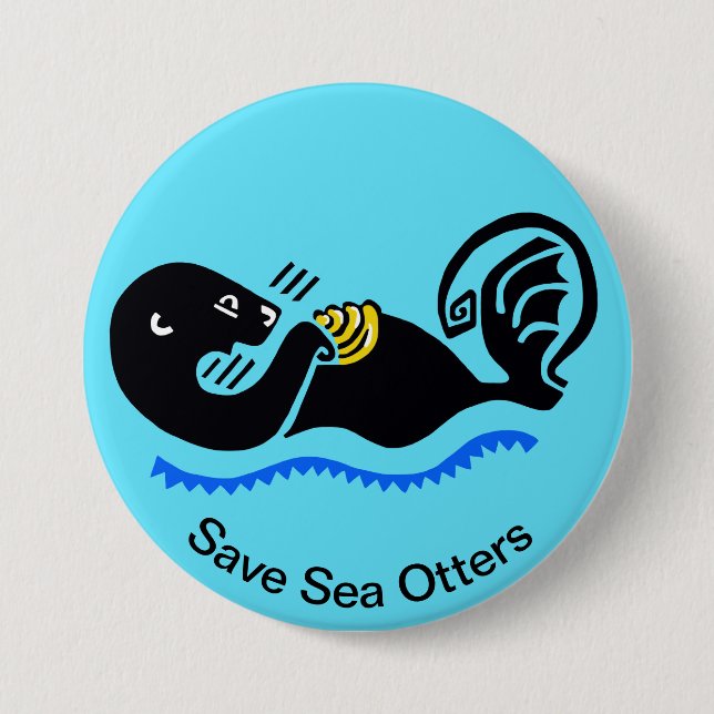 Otter - button (Front)