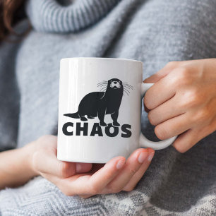 Otter Chaos Coffee Mug