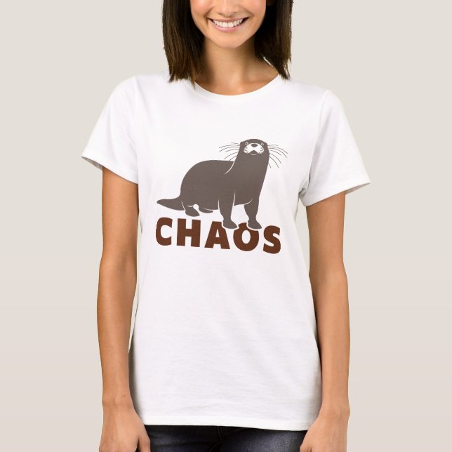 Otter Chaos T-Shirt (Front)