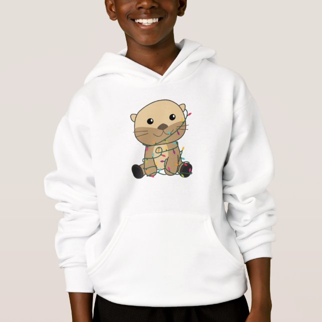 Otter Christmas Snow Winter Animals Otter (Front)