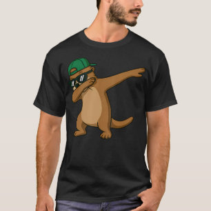 Otter Dab Meme Animal Dance Funny For T-Shirt