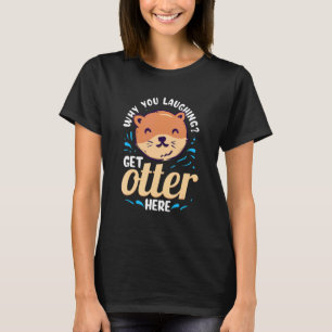 Otter For Sea Otter Ferret Fish Otter Animal 1 T-Shirt