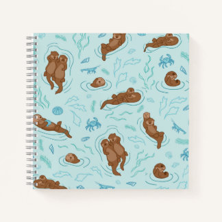 Otter fun light notebook