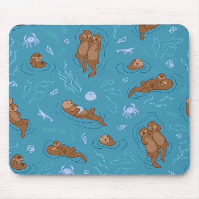 Otter fun mouse pad (Front)