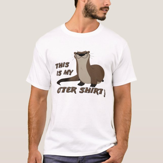 Otter Funny T-shirt (Front)