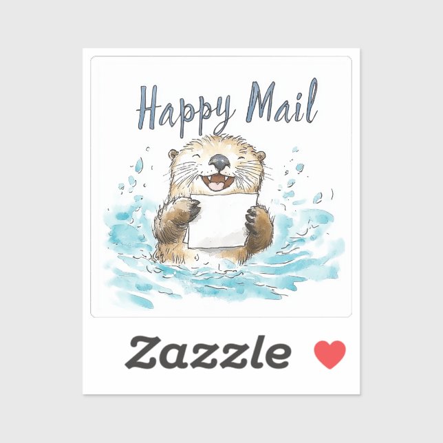 Otter Happy Mail (Sheet)