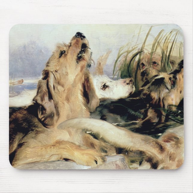 Otter Hounds Mouse Pad (Front)