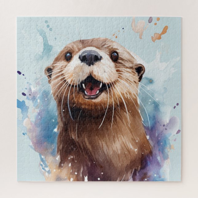 Otter Jigsaw Puzzle (Vertical)