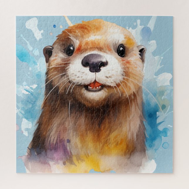 Otter Jigsaw Puzzle (Vertical)