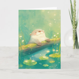 Otter Log of Leisure Card