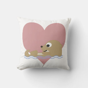 Otter Love Cushion