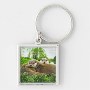 "Otter Love" Key Ring