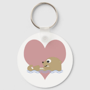 Otter Love Key Ring
