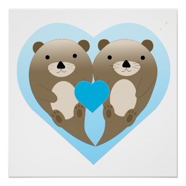 Otter Love Poster (Front)