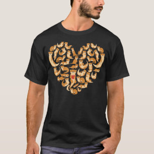 Otter Love Shape I Heart Otter T-Shirt