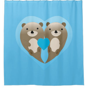 Otter Love Shower Curtain